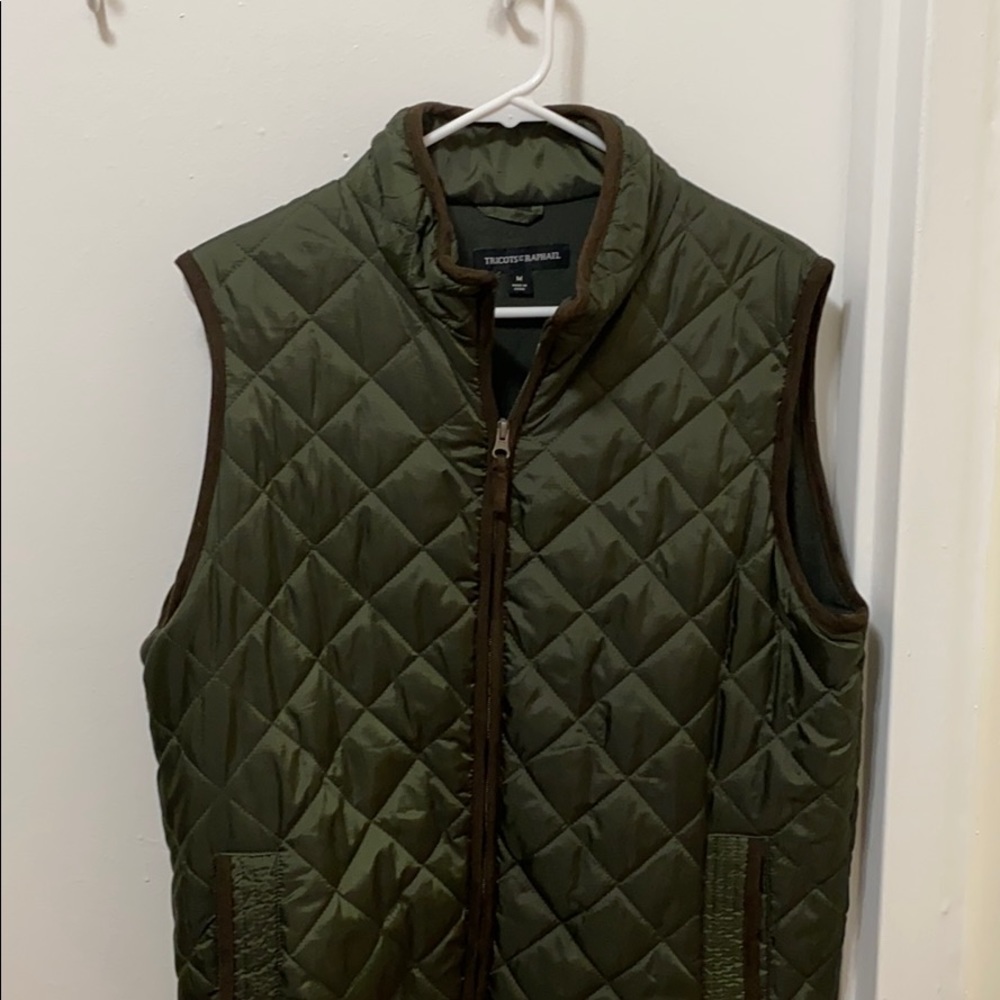 Green Quilted Vest
